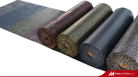 Caty 耐久性があり経済的なゴム製床材、リサイクルゴム製体育館床材